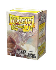 Dragon Shield Matte: Non-Glare Sleeves - Clear
